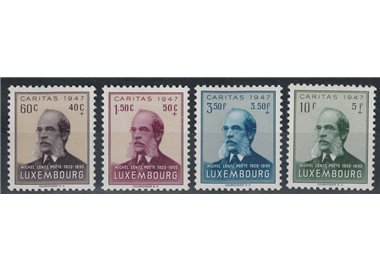 LUXEMBOURG 1947 Caritas, pro infanzia 4v MH*