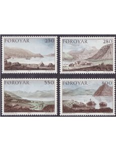 FAROERS 1985 The Stanley Expedition 4v MNH**