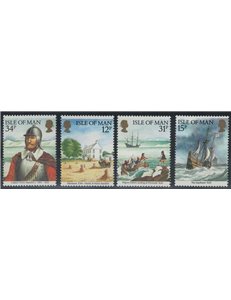 MAN 1986 Ameripex, philatelic exhibition 4v MNH**