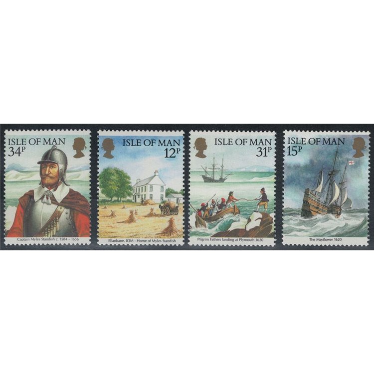 MAN 1986 Ameripex, philatelic exhibition 4v MNH**