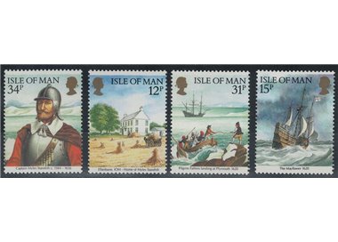 MAN 1986 Ameripex, philatelic exhibition 4v MNH**