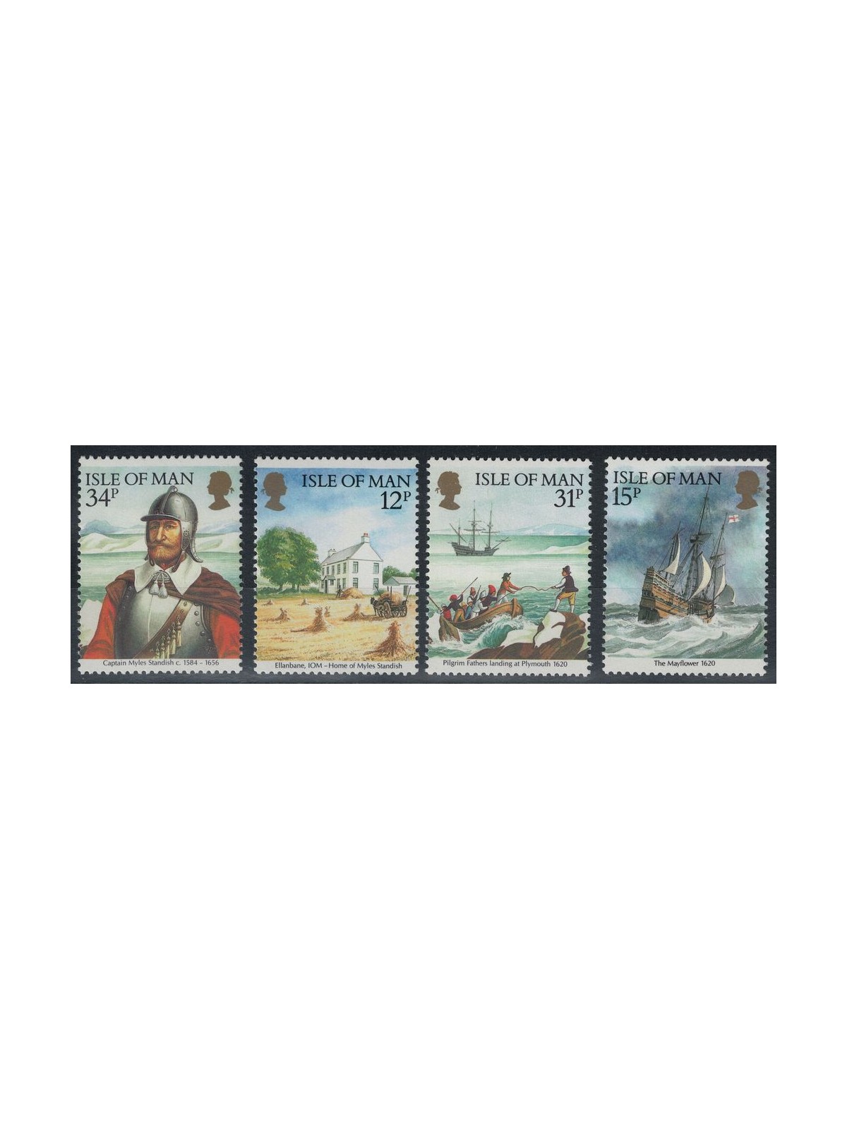 MAN 1986 Ameripex, philatelic exhibition 4v MNH**