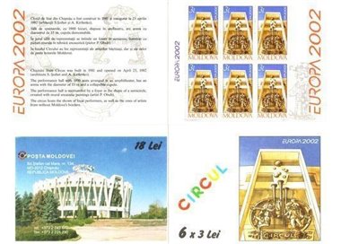 MOLDOVA 2002 Europe booklet MNH**