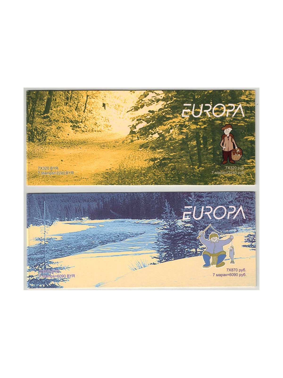 BELARUS 2004 Europe 2 booklet MNH**
