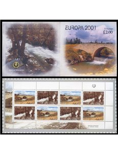 CYPRUS 2001 Europe booklet MNH**