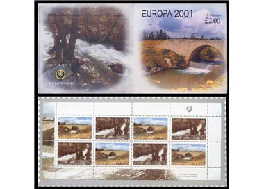 CYPRUS 2001 Europe booklet MNH**