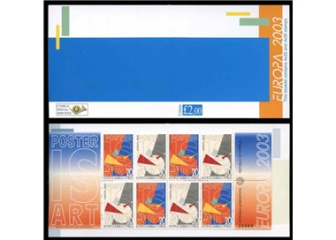 CYPRUS 2003 Europe booklet MNH**