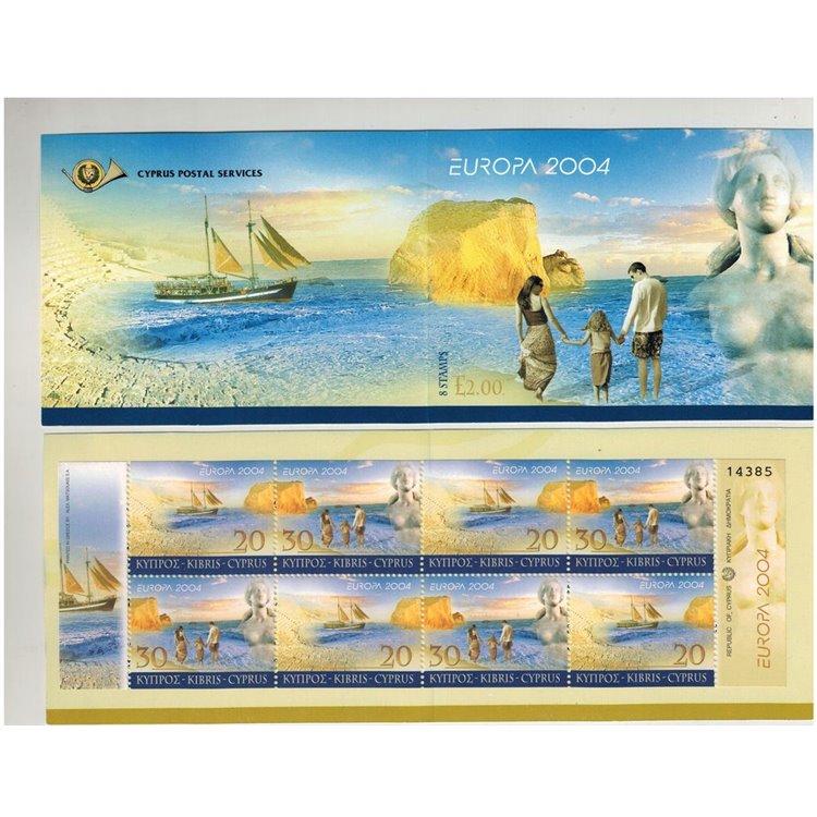 CYPRUS 2004 Europe booklet MNH**
