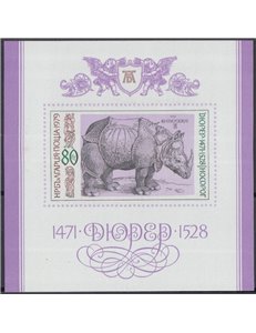 BULGARIA 1979 Albrecht Durer 1 BF MNH**