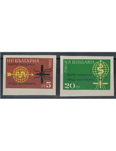 BULGARIA 1962 Eradication of malaria 2v MNH**