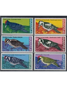 BULGARIA 1978 Fauna, uccelli 6v MNH**