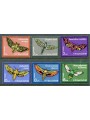 BULGARIA 1975 Fauna, farfalle 6v MNH**