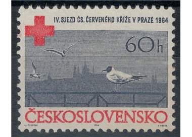 CECOSLOVACCHIA 1964 Croce Rossa MNH**