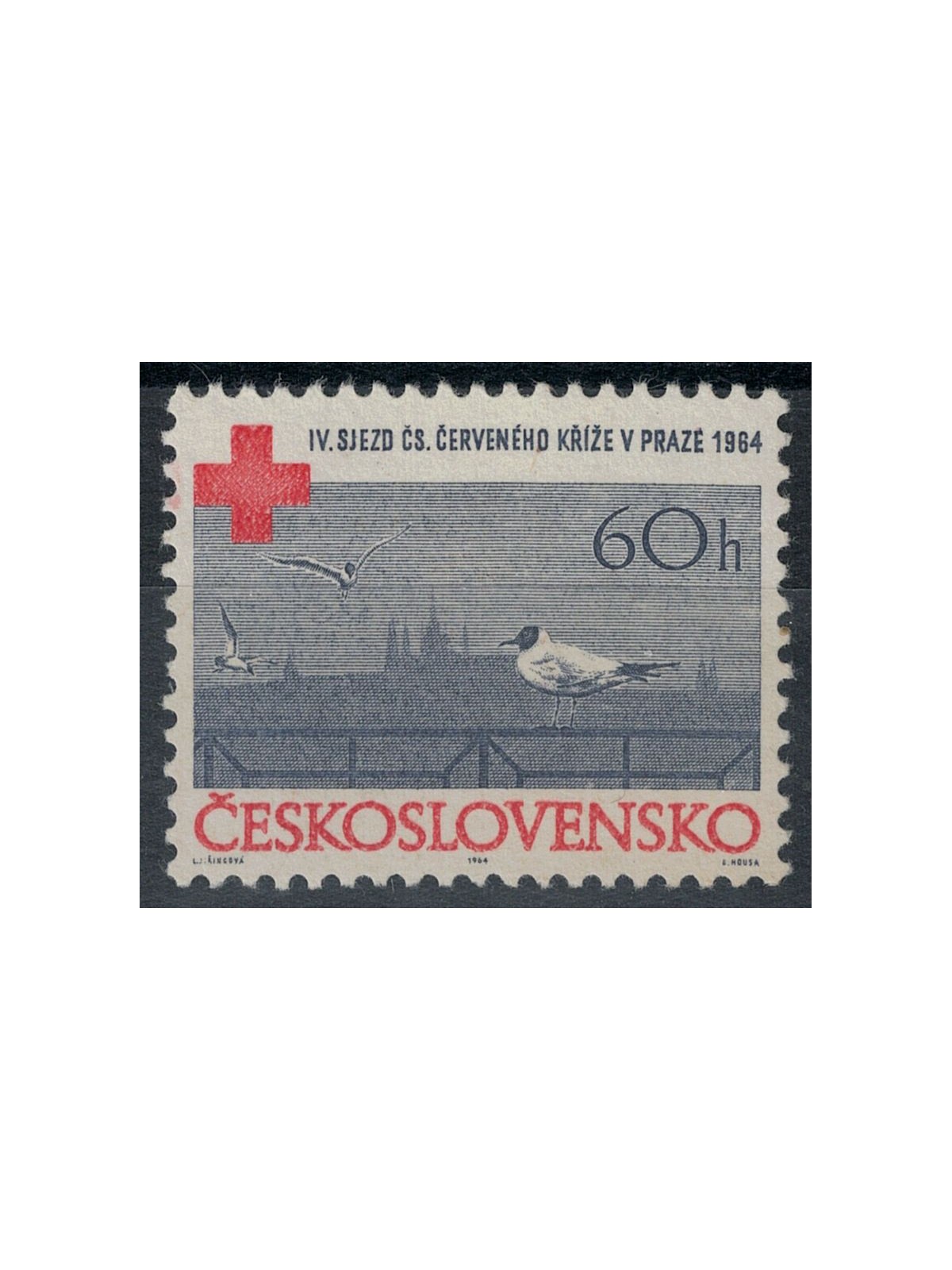 CZECHOSLOVAKIA 1964 Red Cross MNH**