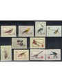 ROMANIA 1959 Fauna, birds 10v MNH**