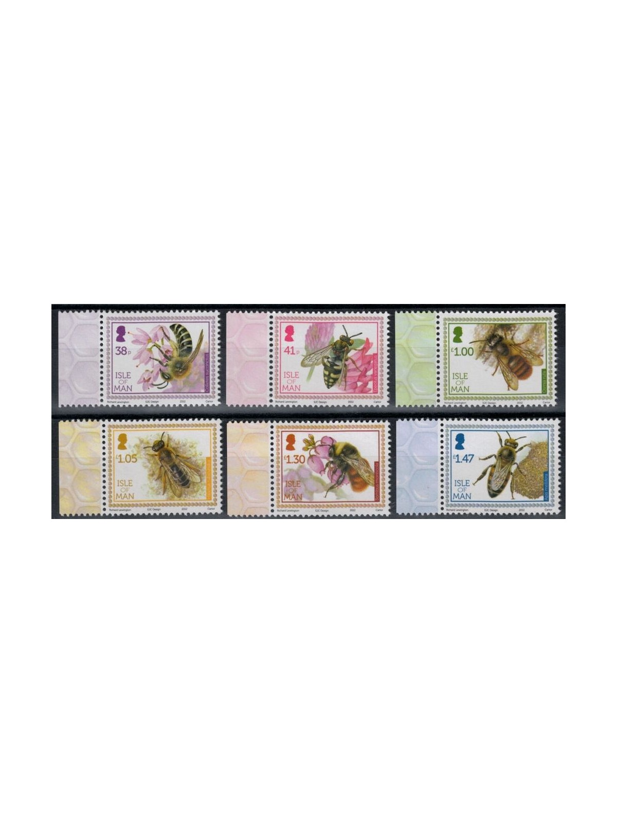 MAN 2012 Bees 6v MNH**
