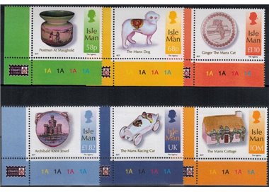 MAN 2012 Kellys Manx memorabilia 6v MNH**