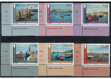 MAN 2012 Fari 6v MNH**