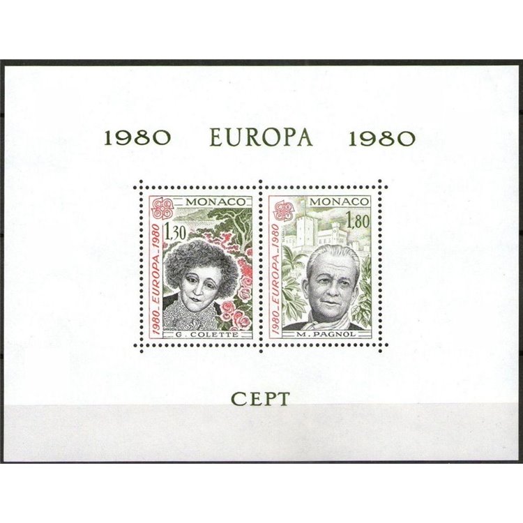 MONACO 1980 Europa s/s (1 series) MNH**