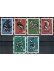 BULGARIA 1968 Zoological Garden 6v MNH**