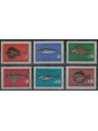 BULGARIA 1965 Fish 6v MNH**