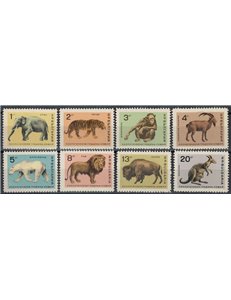BULGARIA 1966 Zoological Garden 8v MNH**
