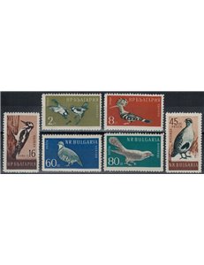 BULGARIA 1959 Fauna, birds 6v MNH**