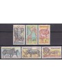 CZECHOSLOVAKIA 1976 Safari, African animals 6v MNH**
