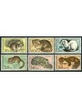 CECOSLOVACCHIA 1967 Animali dei parchi nazionali 6v MNH**