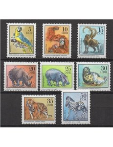 GERMANY BRD 1975 Animals of German zoos 8v MNH**