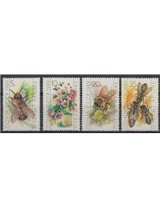 RUSSIA 1989 Fauna, le api 4v MNH**