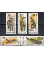 RUSSIA 1990 Fauna, prehistoric animals 5v MNH**
