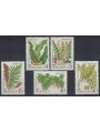 RUSSIA 1987 Flora, ferns 5v MNH**
