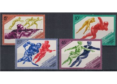 RUSSIA 1984 Giochi olimpici invernali di Saraievo 4v MNH**