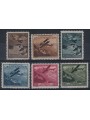 LIECHTENSTEIN 1930 Paesaggi diversi, posta aerea 6v MH*