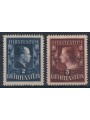 LIECHTENSTEIN 1951 Effigies of the Princes 2v MH*