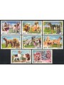 ROMANIA 1990 International Dog Show 8v MNH**