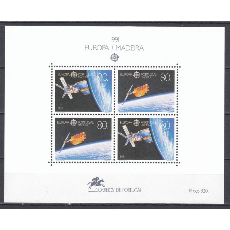 MADEIRA 1991 Europe s/s MNH**