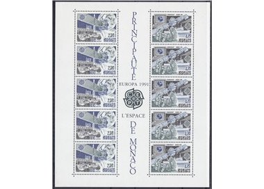 MONACO 1991 Europe s/s MNH**