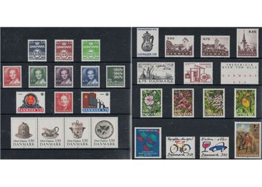 DANIMARCA 1990 Annata completa 30v MNH**