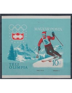 UNGHERIA 1964 Giochi olimpici invernali, non dentellato BF MNH**