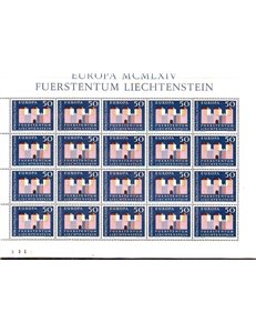 LIECHTENSTEIN 1964 Europa MF MNH**