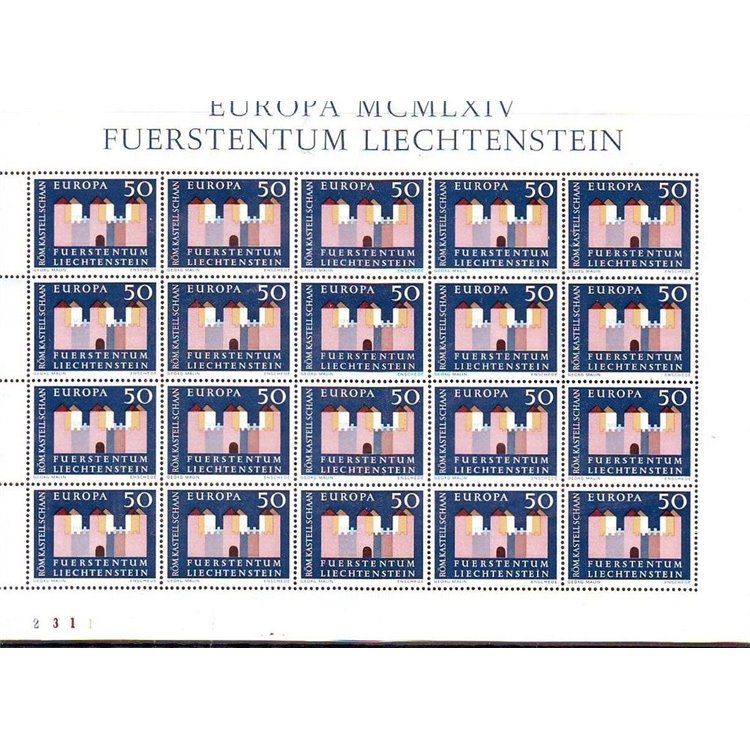 LIECHTENSTEIN 1964 Europa MF MNH**