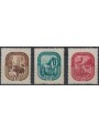 ROMANIA 1955 Mese della foresta 3v MH*