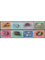ROMANIA 1966 Molluschi e crostacei 8v MNH**