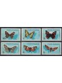 ROMANIA 1985 Butterflies 6v MNH**