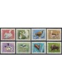 ROMANIA 1968 Fauna of natural reserves 8v MNH**