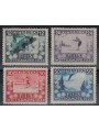 AUSTRIA 1933 Campionati di sci 4v MNH**