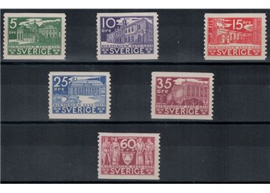 SVEZIA 1935 Centenario del Parlamento svedese 6v MNH**