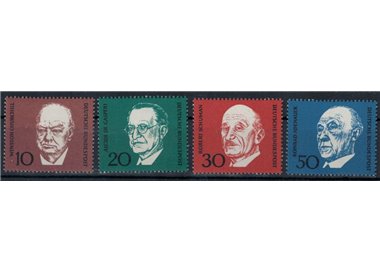 GERMANIA BRD 1968 Konrad Adenauer 4v MNH**